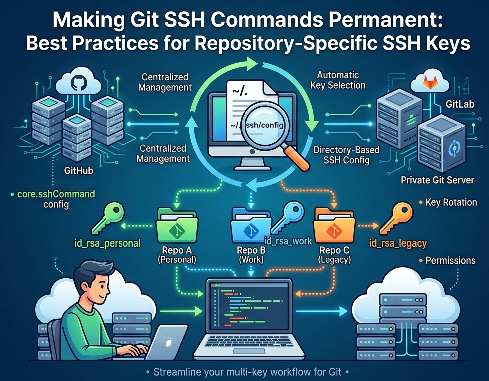 Making Git SSH Commands Permanent: Best Practices for Repository-Specific SSH Keys